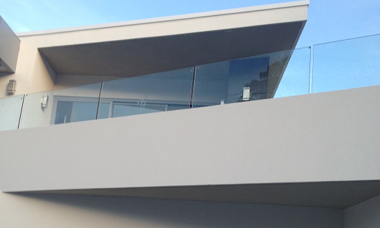 Frameless glass balustrades