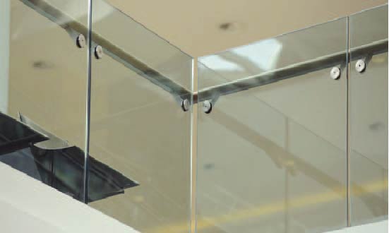 Glass balustrade