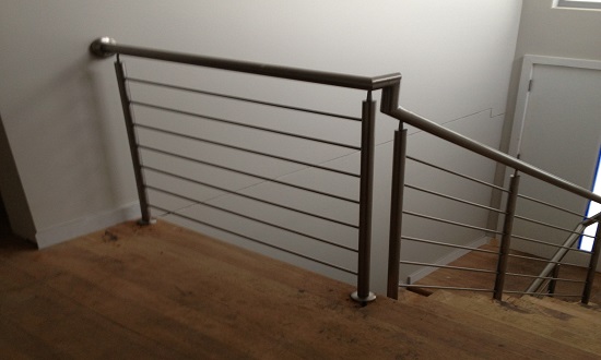 Stainless steel handrails balustrades